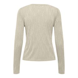 Jersey de cuello pico efecto lurex Only Birch