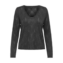 Jersey de cuello pico efecto lurex Only Phantom