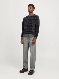 Jersey de cuello redondo cenefas Jack & Jones Iron Gate