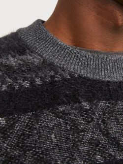 Jersey de cuello redondo cenefas Jack & Jones Iron Gate