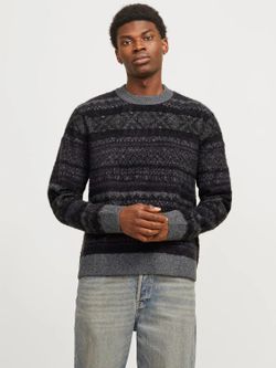Jersey de cuello redondo cenefas Jack & Jones Iron Gate