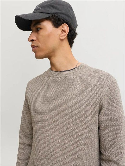 Jersey de cuello redondo jaspeado Jack & Jones Morel