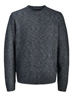 Jersey de cuello redondo jaspeado Jack & Jones Night Sky
