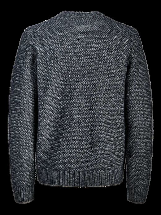 Jersey de cuello redondo jaspeado Jack & Jones Night Sky