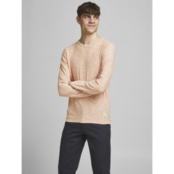 Jersey de cuello redondo jaspeado Jack & Jones Sun Orange