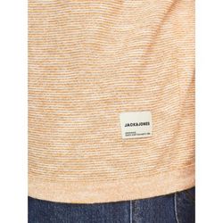 Jersey de cuello redondo jaspeado Jack & Jones Sun Orange