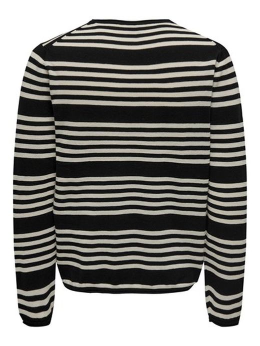 Jersey de cuello redondo multirayas Only & Sons Black