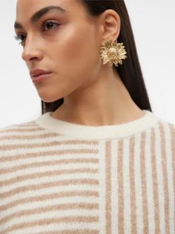 Jersey de rayas bicolor Vero Moda Birch