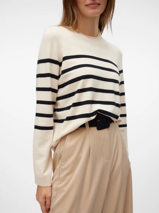 Jersey de rayas monocolor Vero Moda Birch