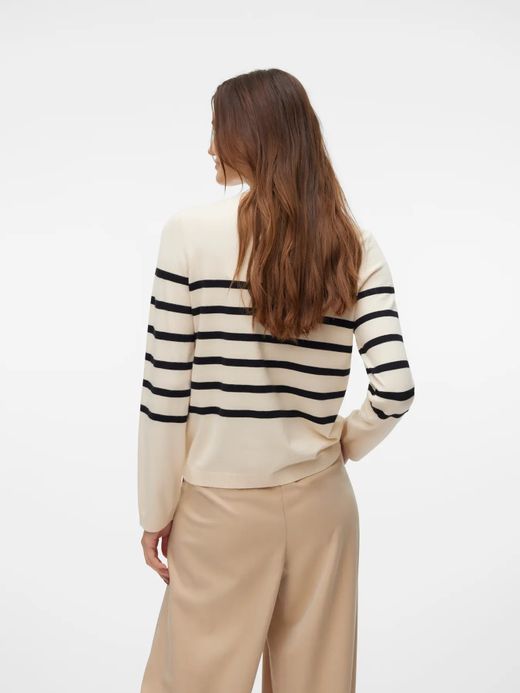 Jersey de rayas monocolor Vero Moda Birch