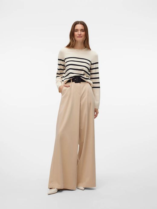 Jersey de rayas monocolor Vero Moda Birch