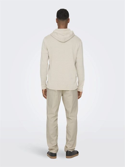 Jersey fino con capucha Only & Sons Silver Birch