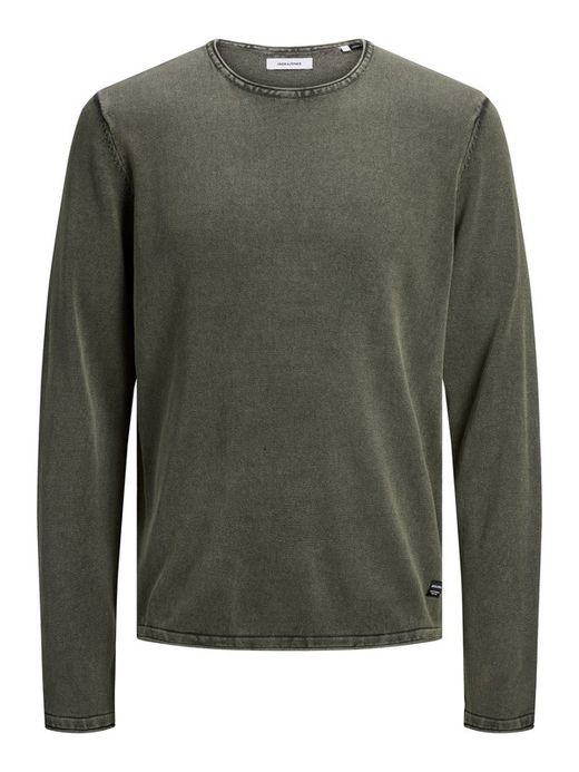 Jersey fino desgastado Jack & Jones Dusty Olive