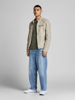 Jersey fino desgastado Jack & Jones Dusty Olive