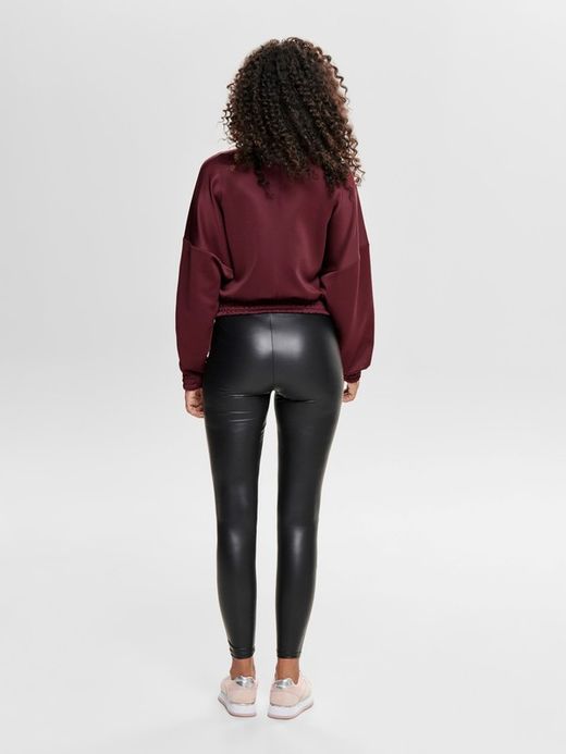 Legging basic in similpelle Only Black