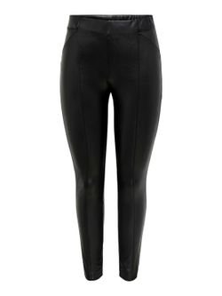Legging polipiel con repuntes Only Black
