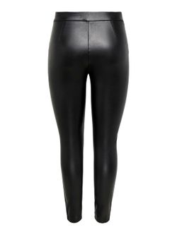 Legging polipiel con repuntes Only Black