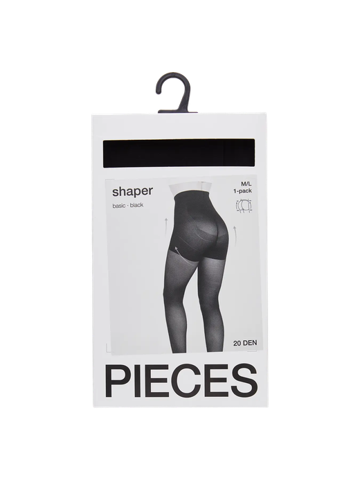 Medias shape-up 20 DEN Pieces Black