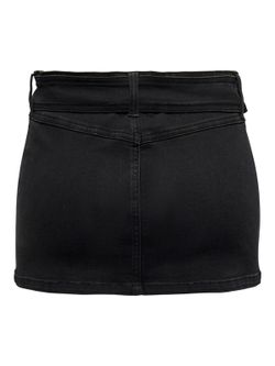 Mini falda con cinturón Only Black