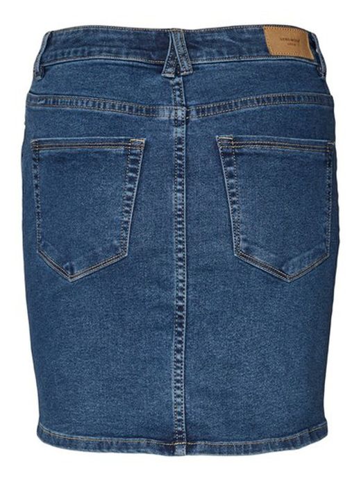 Mini falda tejana 5 bolsillos Vero Moda Medium Blue