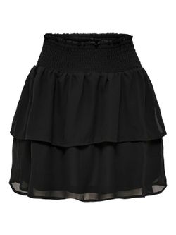 Minifalda con volantes Only Black
