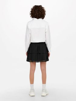 Minifalda con volantes Only Black