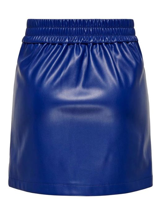 Minifalda polipel botones Only Blue