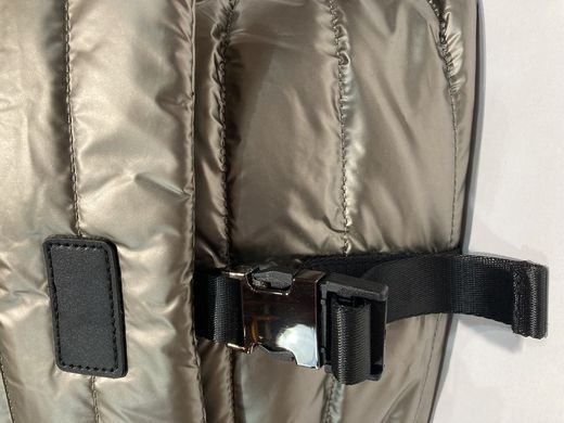 Mochila básica metalizada Varis Gold