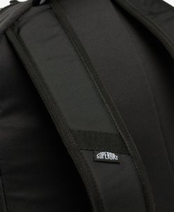 Mochila con cordones elásticos Superdry Black