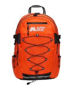 Mochila con cordones elásticos Superdry Orange
