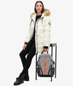 Mochila con estampado branding bicolor Superdry Optic