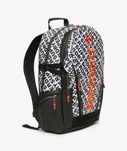 Mochila con estampado branding bicolor Superdry Optic
