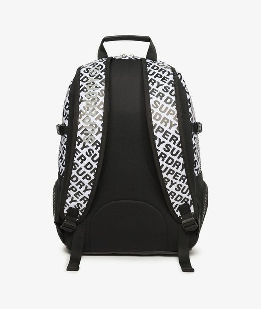 Mochila con estampado branding bicolor Superdry Optic