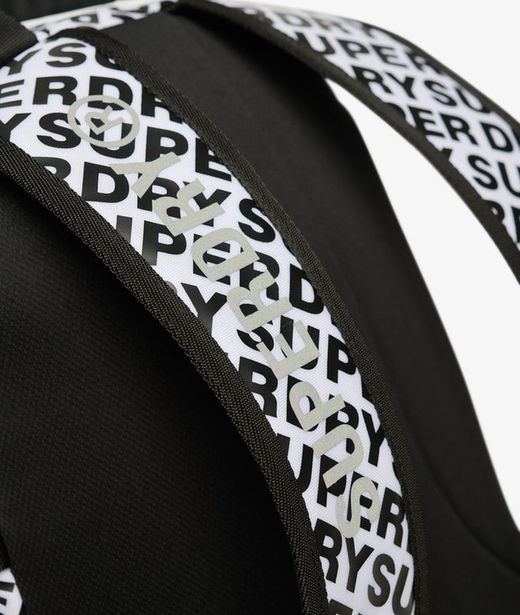 Mochila con estampado branding bicolor Superdry Optic