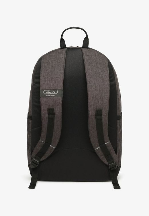 Mochila con letras branding bordadas Superdry Grey Marl