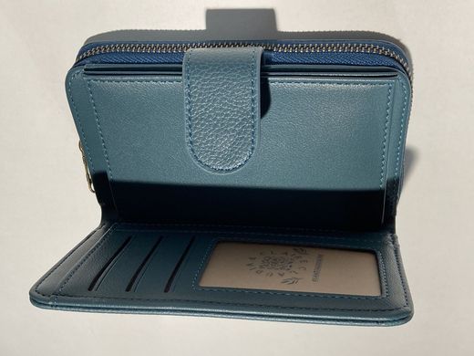 Monedero con grabado mandala Varis Blue