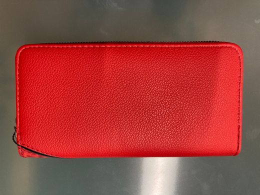 Monedero con detalle piel cocodrilo Varis Red
