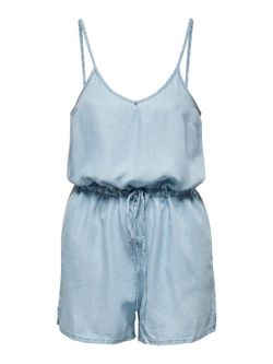 Mono corto de tirante fino Only Light Blue Den