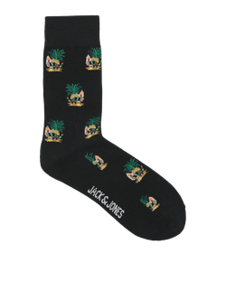 Pack 3 unidades calcetines con dibujo piñas Jack & Jones Deep Teal