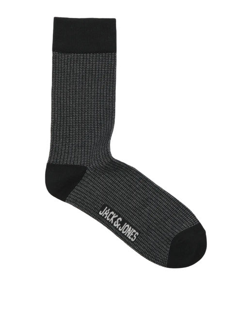 Pack 3 unidades calcetines con micro muestra Jack & Jones Black