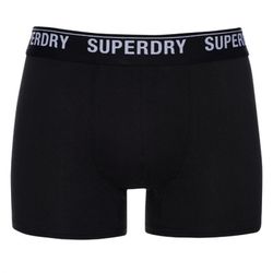 Pack boxers (3 un.) Superdry Black