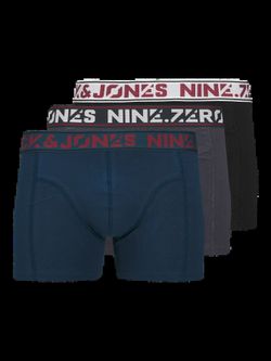 Pack bóxers (3 unidades) Jack & Jones Black