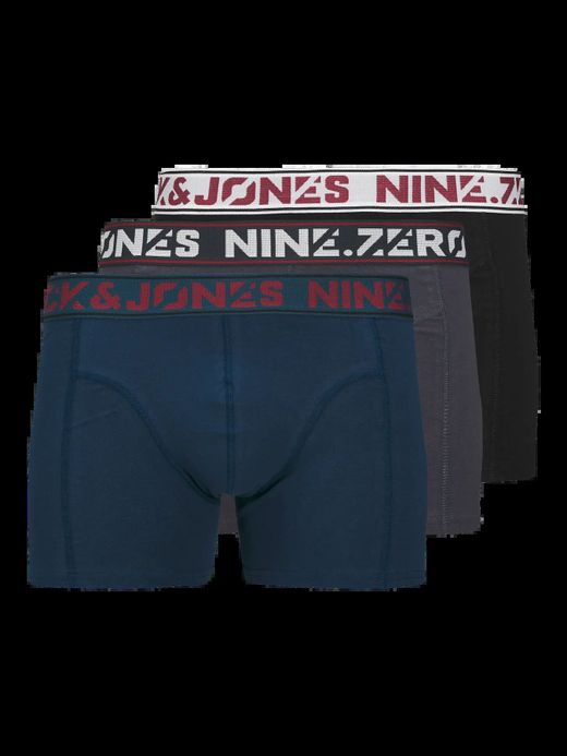 Pack bóxers (3 unidades) Jack & Jones Black