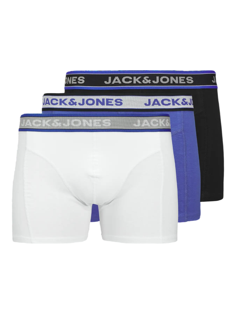 Pack bóxers (3 unidades) Jack & Jones Black 4XL