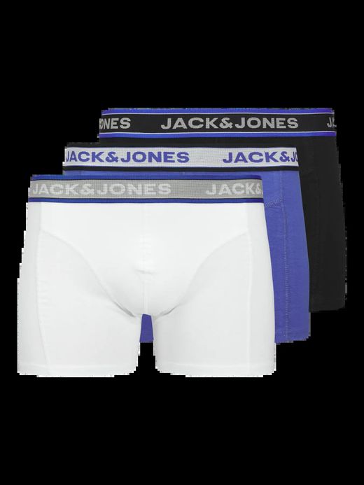 Pack bóxers (3 unidades) Jack & Jones Black