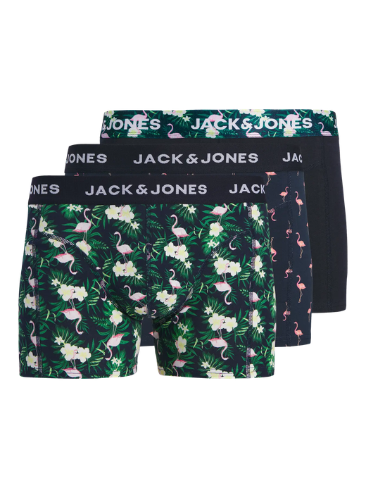 Pack bóxers (3 unidades) Jack & Jones Black