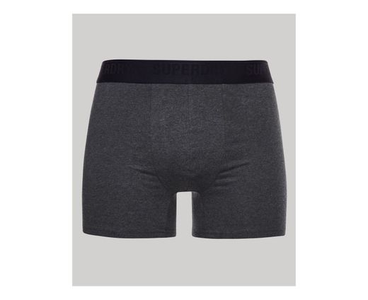 Pack bóxers (3 unidades) Superdry Black & Grey