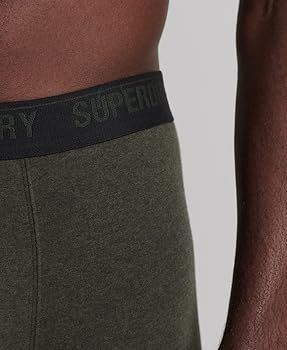 Pack bóxers (3 unidades) Superdry Black Olive