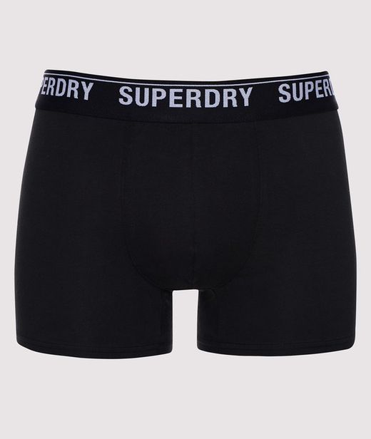 Pack bóxers (3 unidades) Superdry Black & Orange