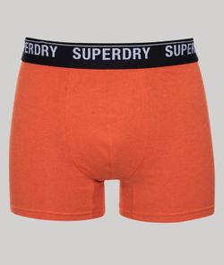 Pack bóxers (3 unidades) Superdry Black & Orange